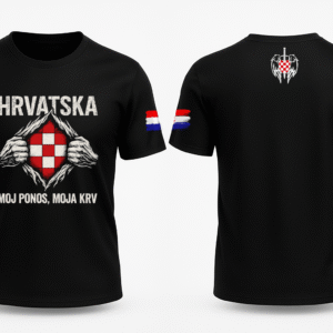Majica "Hrvatska – Moj Ponos, Moja Krv"🩸