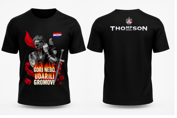 Majica Thompson – Gori nebo, udarili gromovi